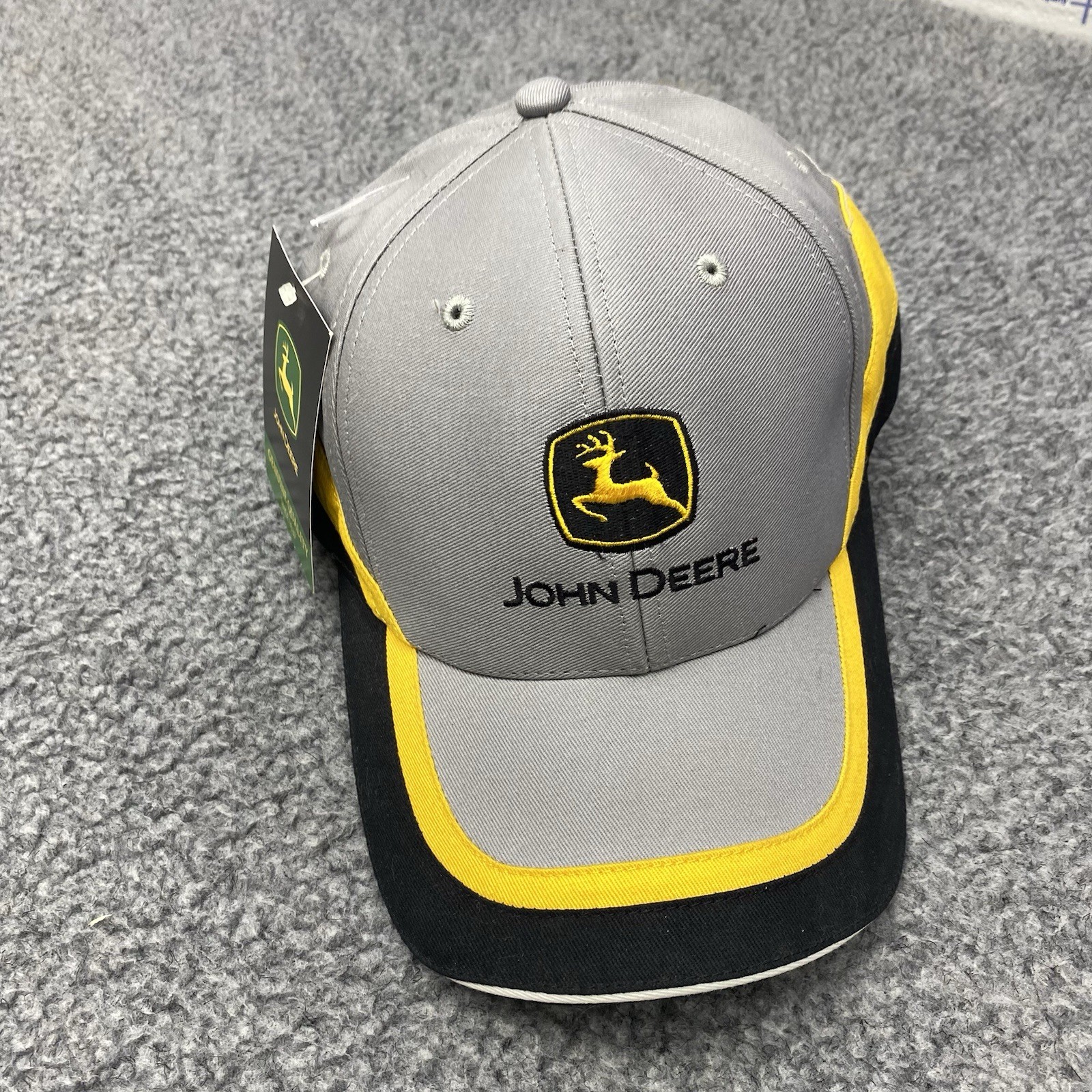 John Deere Hat Nothing Runs Like A Deere Strapback Cap