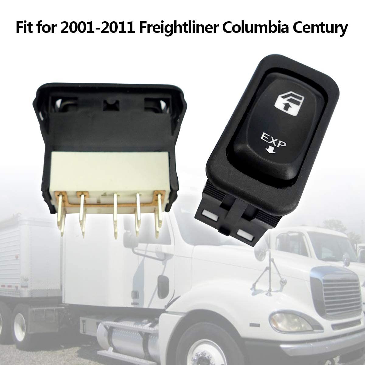 Driver & Passenger Side Window Switch Fit for Freightliner Columbia Century 2001