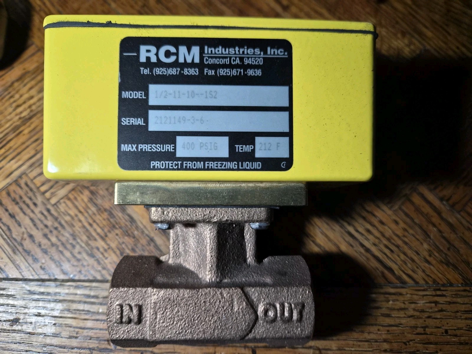 RCM Flo-Gard II mod. 1/2-11-10-1S2