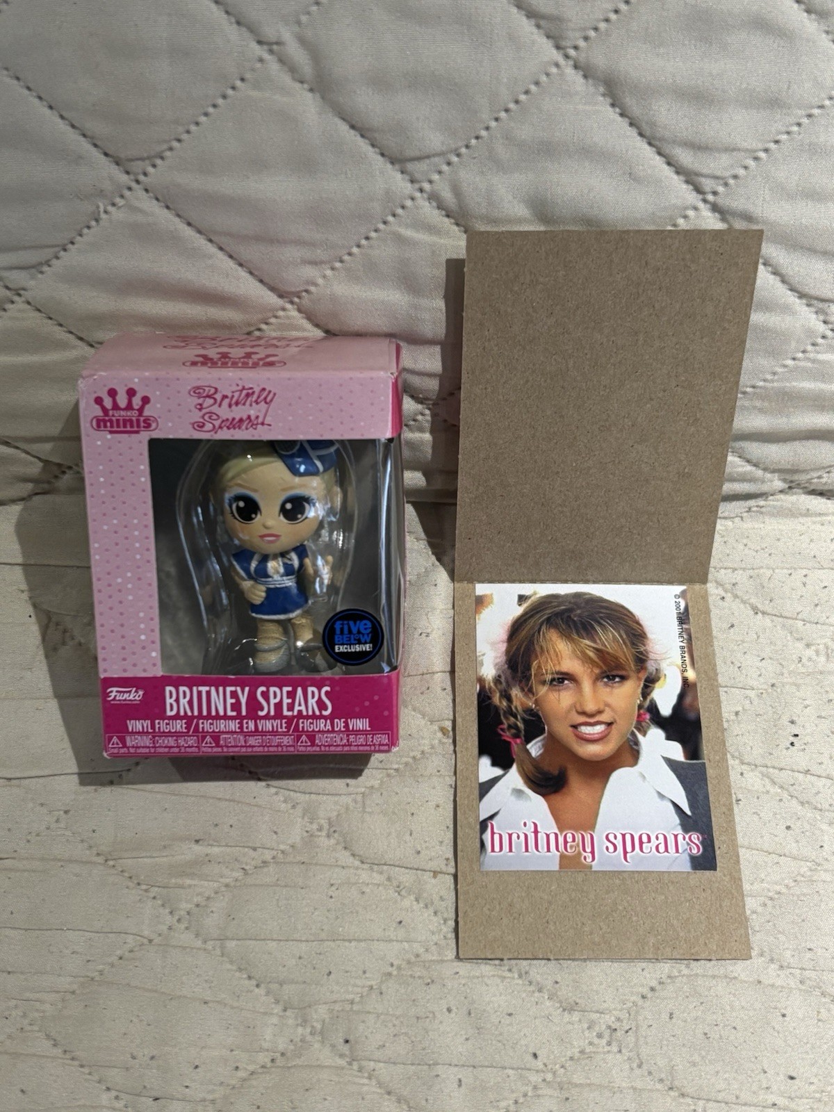 Funko Minis Britney Spears Toxic Collectible Vinyl Figure New In Box + STICKER