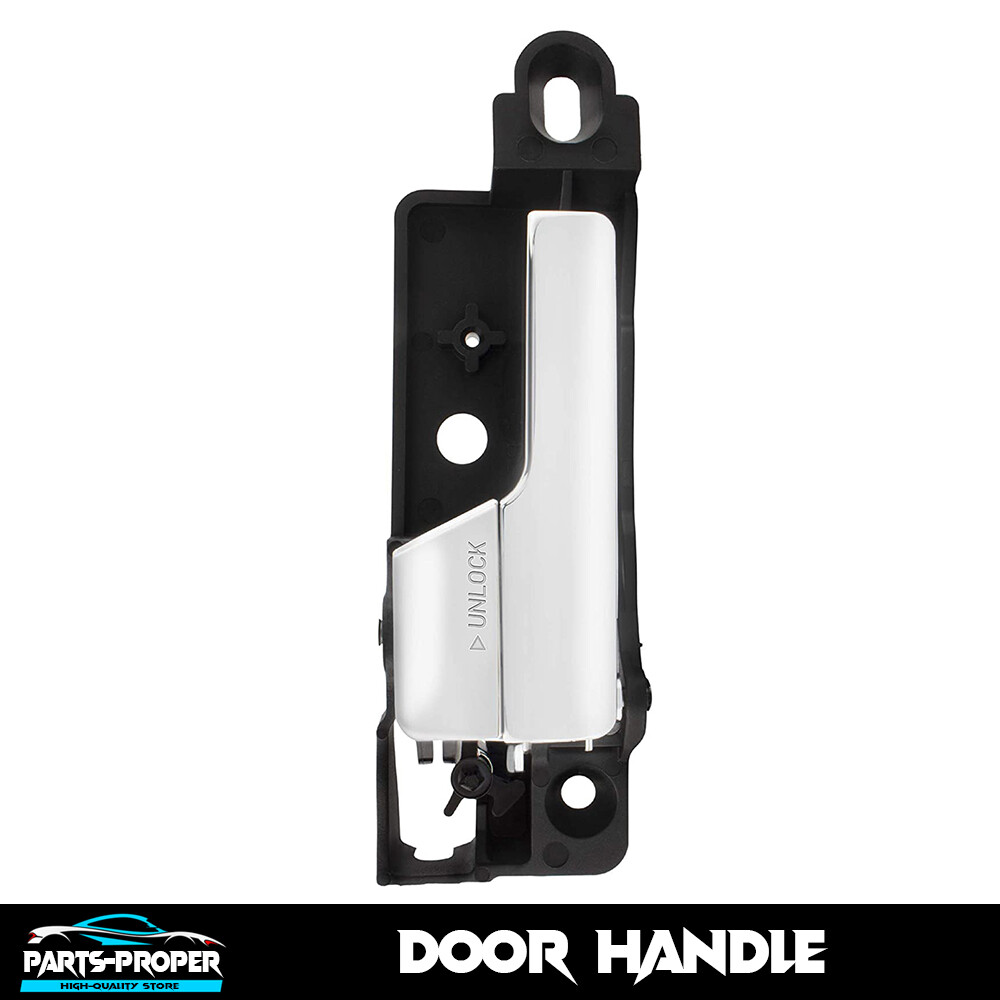 Rear Right Chrome Interior Door Handle Driver Left for 2006-2012 Ford Fusion