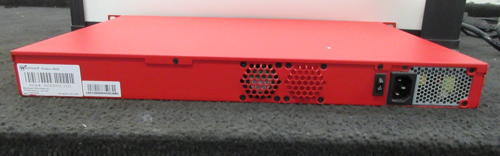 WatchGuard Firebox M200 Firewall 8-Port Network Security Appliance