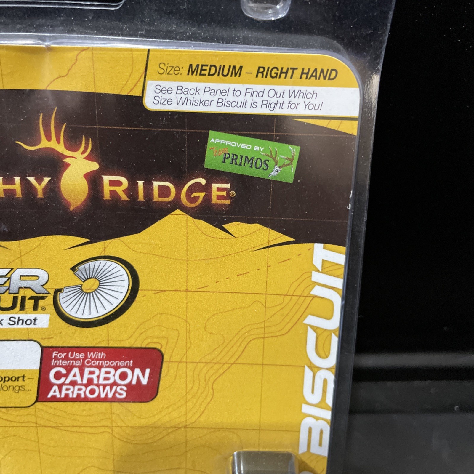 Trophy Ridge Whisker Biscuit quick Shot Carbon Arrow Loading Right Hand Medium