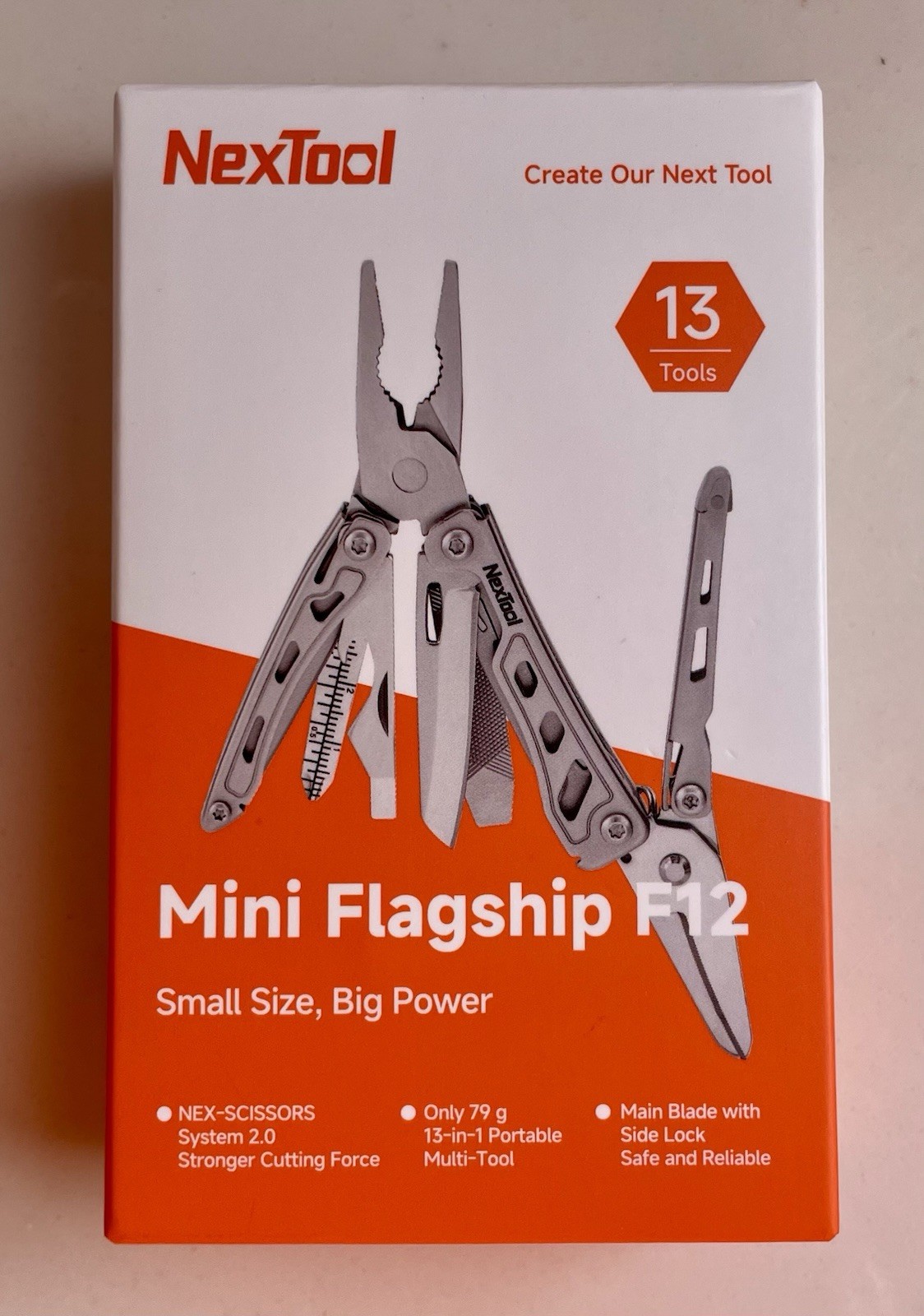 Nextool F12 Mini Multitool, 13-in-1 Keychain Multitool - Brand New