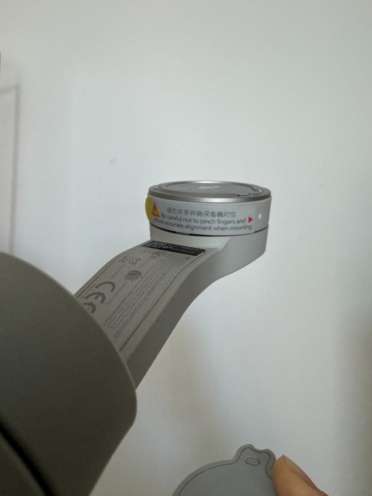 DJI OM 4 smartphone gimbal stabilizer kit.