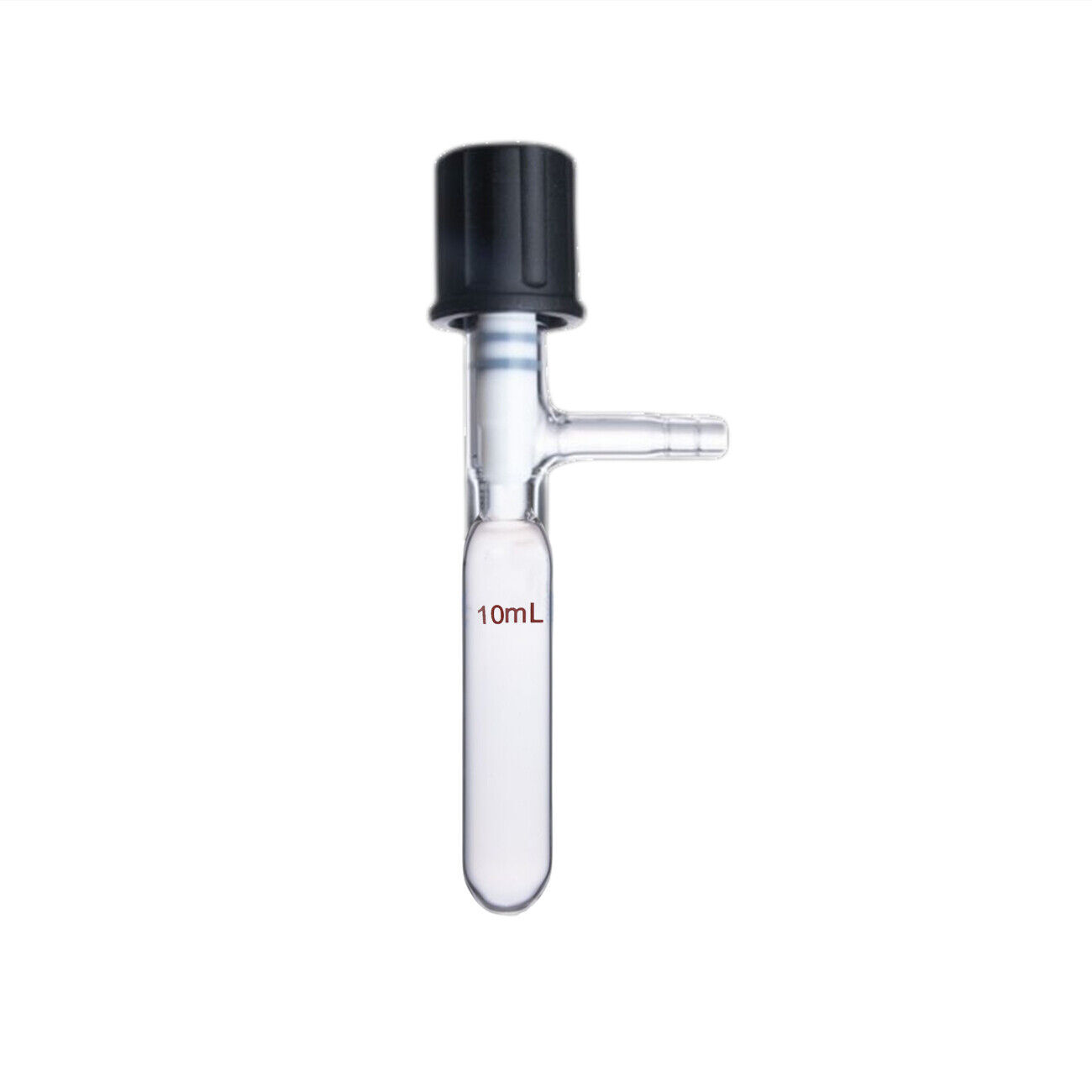 Glass Schlenk Storage Tube With 0-8mm High Vacuum PTFE Stopcock Valve