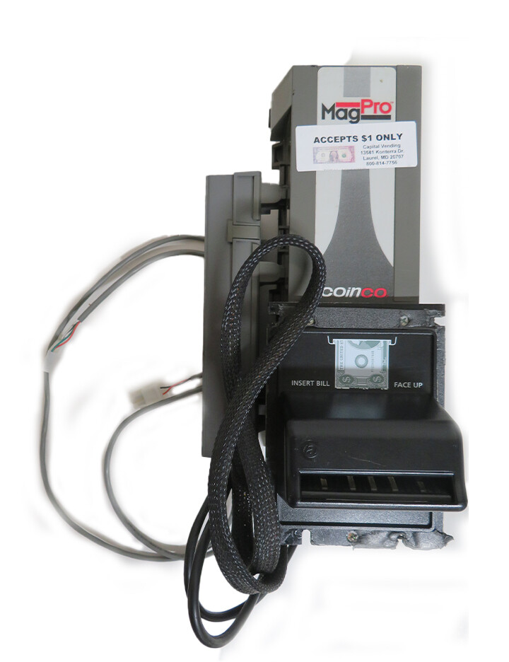 Royal Vendors Merlin 2000 Ver. 5 bd=  harness to validator  & validator options