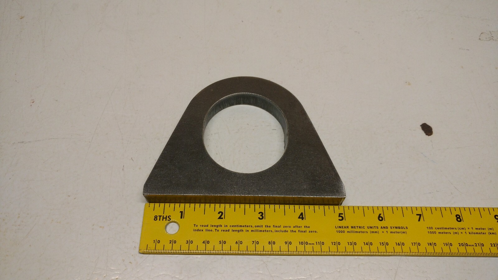 1/2" WELD ON LIFTING EYE - D-RING - SHACKLE MOUNT - TRAILER TIE DOWN - TOW STRAP