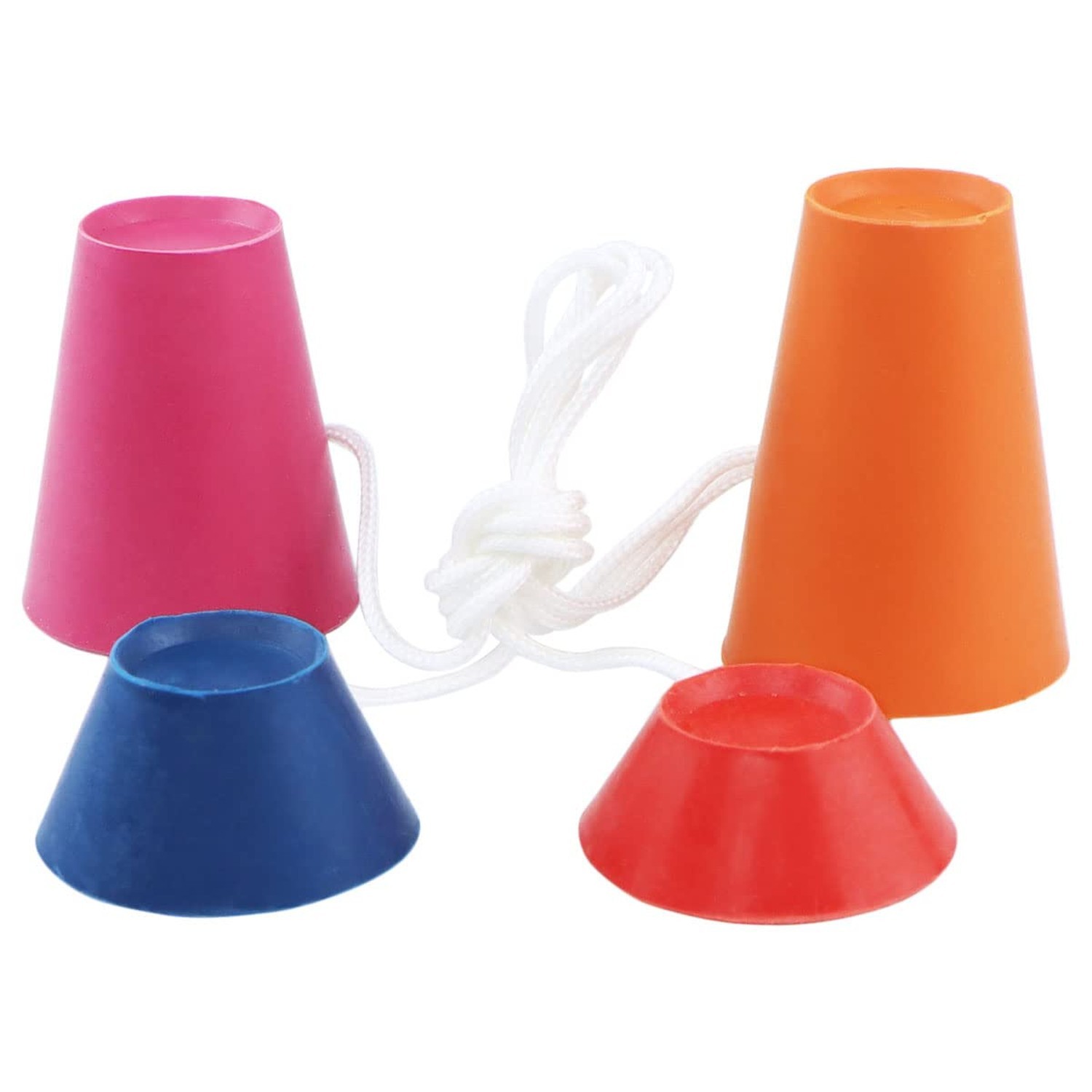 Rubber Winter Golf Tees Indoor Multi-Coloured with Different Heights -16 Pcs
