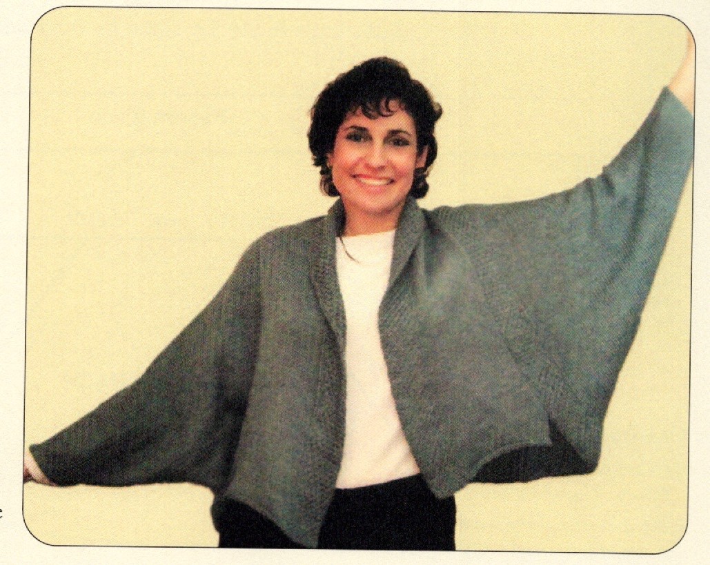 Frog Tree Knitting Pattern FT-165 Origami Cardi - Cardigan