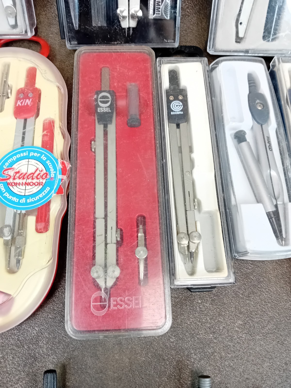 Job Lot of Technical Drawing Instruments