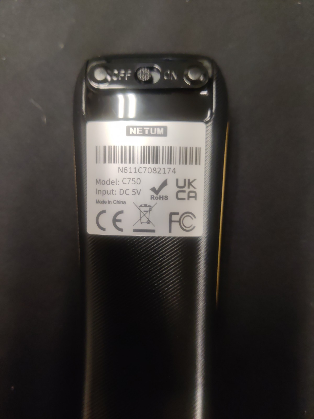 NETUM C750 Bluetooth Portable2.4G Wireless QR Barcode Scanner