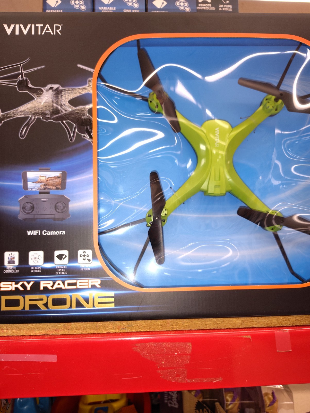 Sky Racer FPV Drone 4 CH Remote Control Drone Green