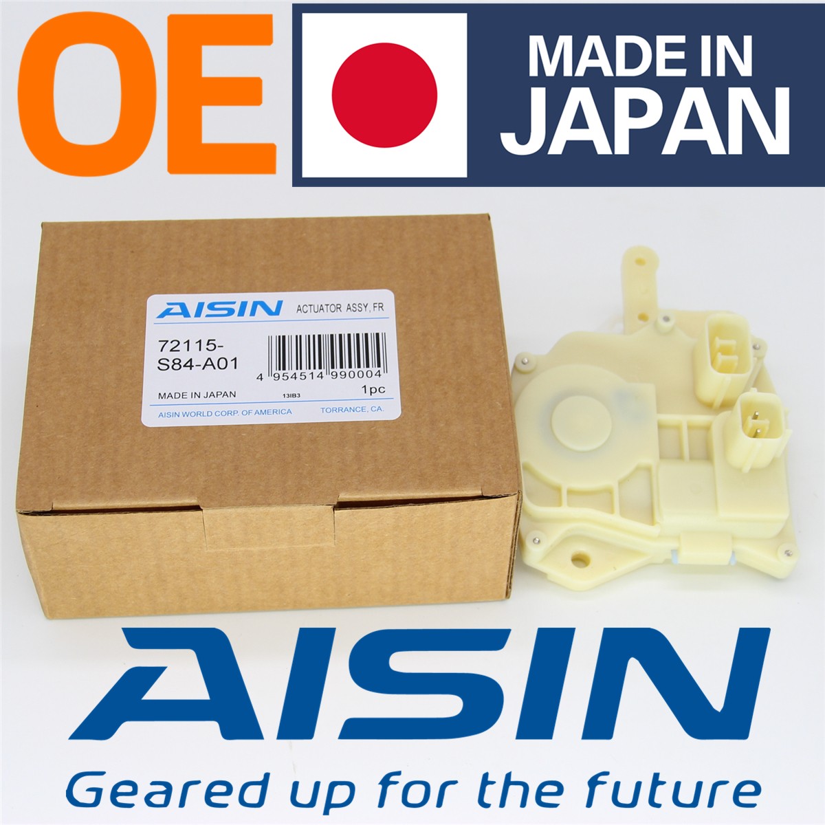 Front Right Passenger Side 72115S5A003 Power Door Lock Actuator fits Honda Civic