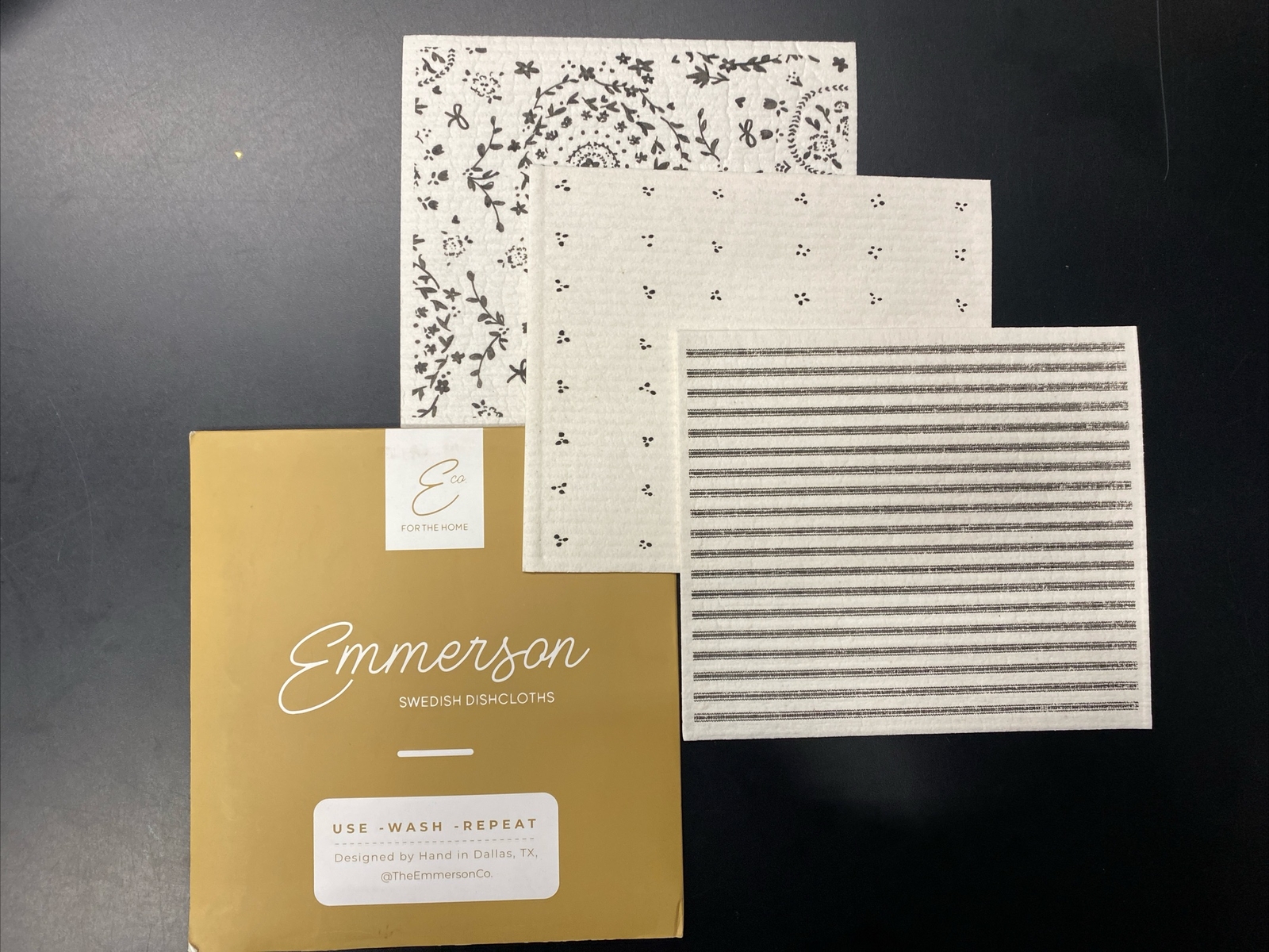 3 Pack - Emerson Swedish Dishcloths