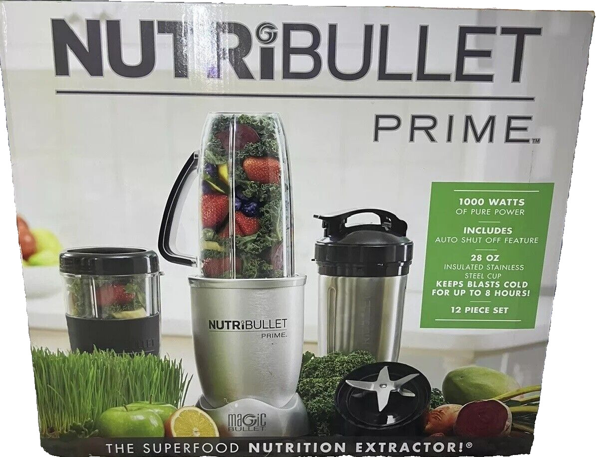 NutriBullet 12-Piece High-Speed Blender/Mixer System (Used)