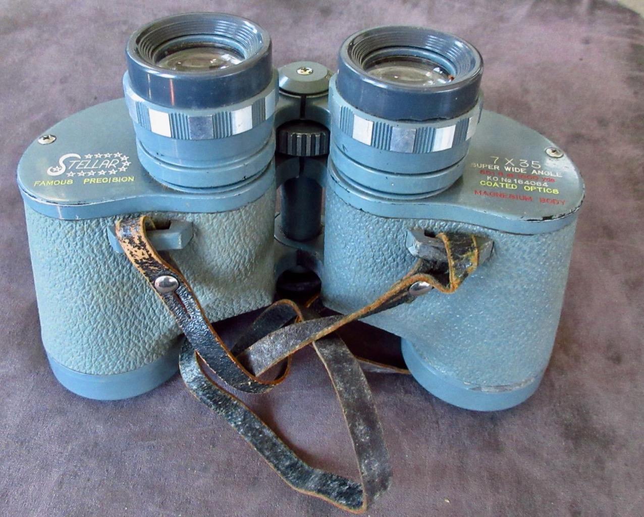 Stellar Famous Precision 7 X 35 Super Wide Angle Binoculars with Case
