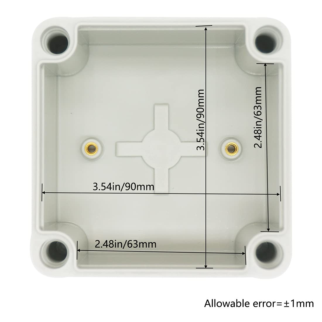 Project Box IP67 Waterproof Junction Box ABS Plastic Grey Electrical Boxes