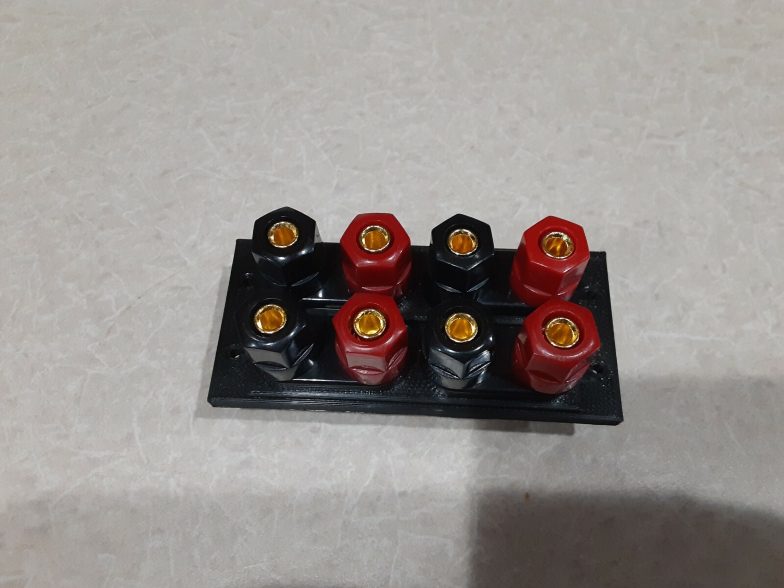 Kenwood KA-5700 Speaker Terminal Conversion (Banana Plugs)