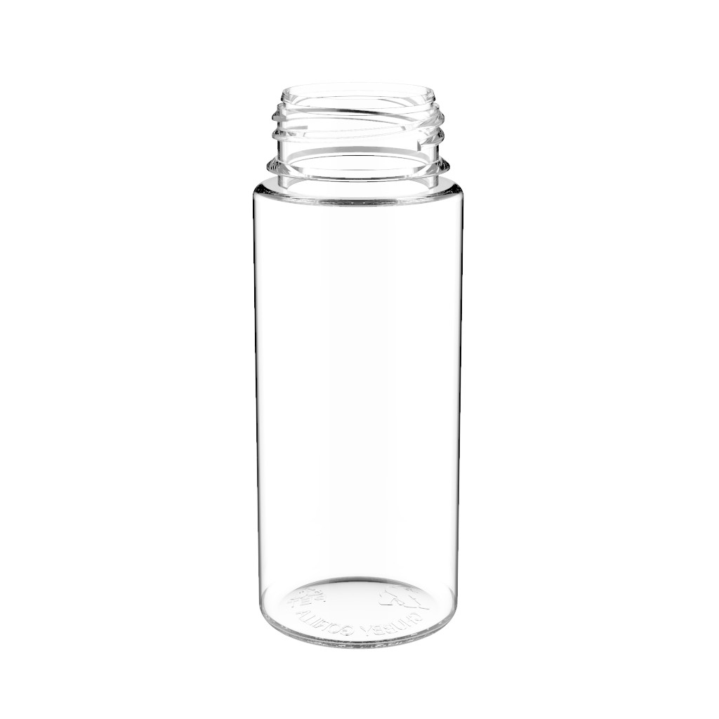 CHUBBY GORILLA 120ML V3 PET AUTHENTIC BOTTLES (100pack) CLEAR/NATURAL CAP