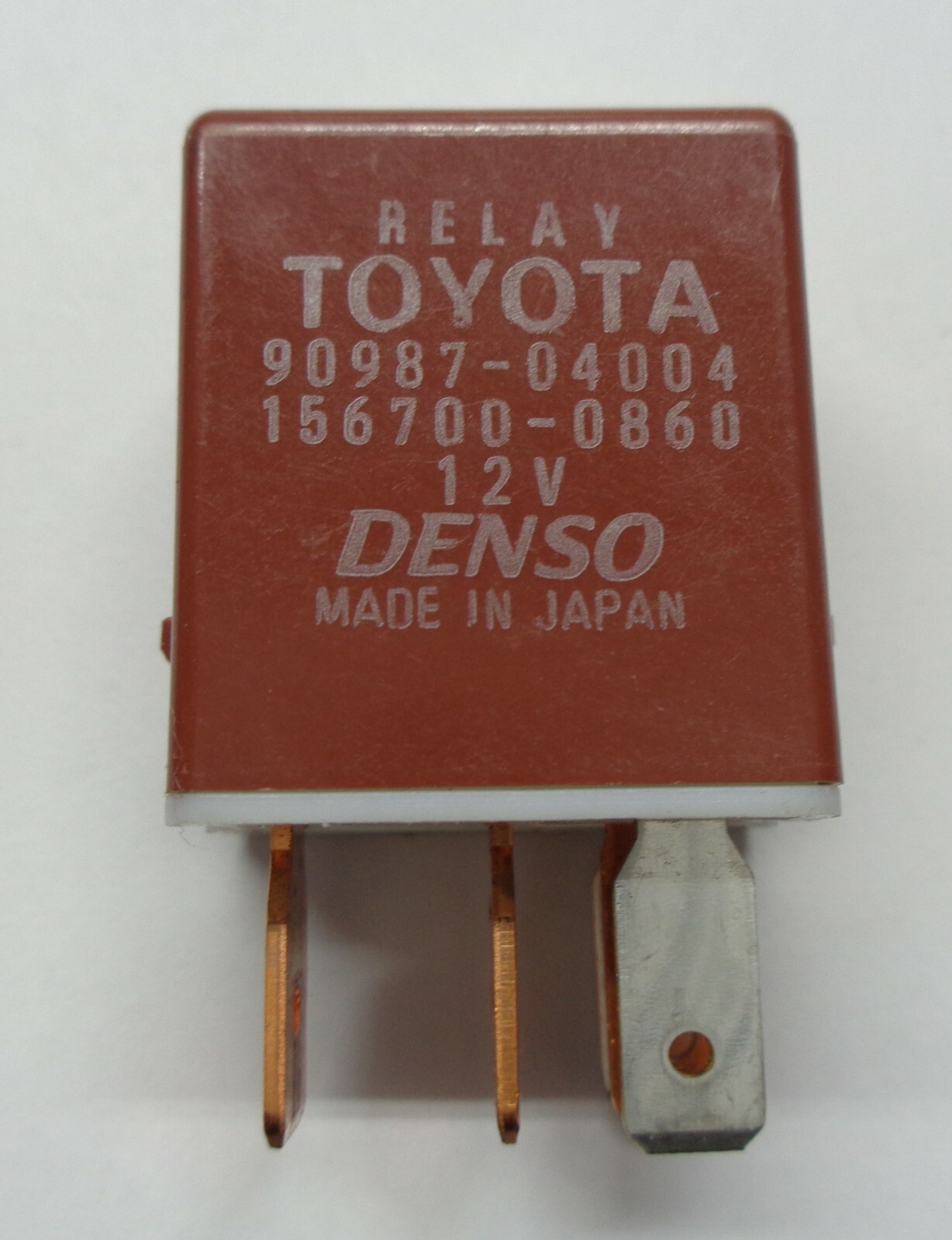 USA SELLER TOYOTA RELAY 90987-04004 DENSO TESTED 1 YEAR WARRNTY FREE SHIPPING T2