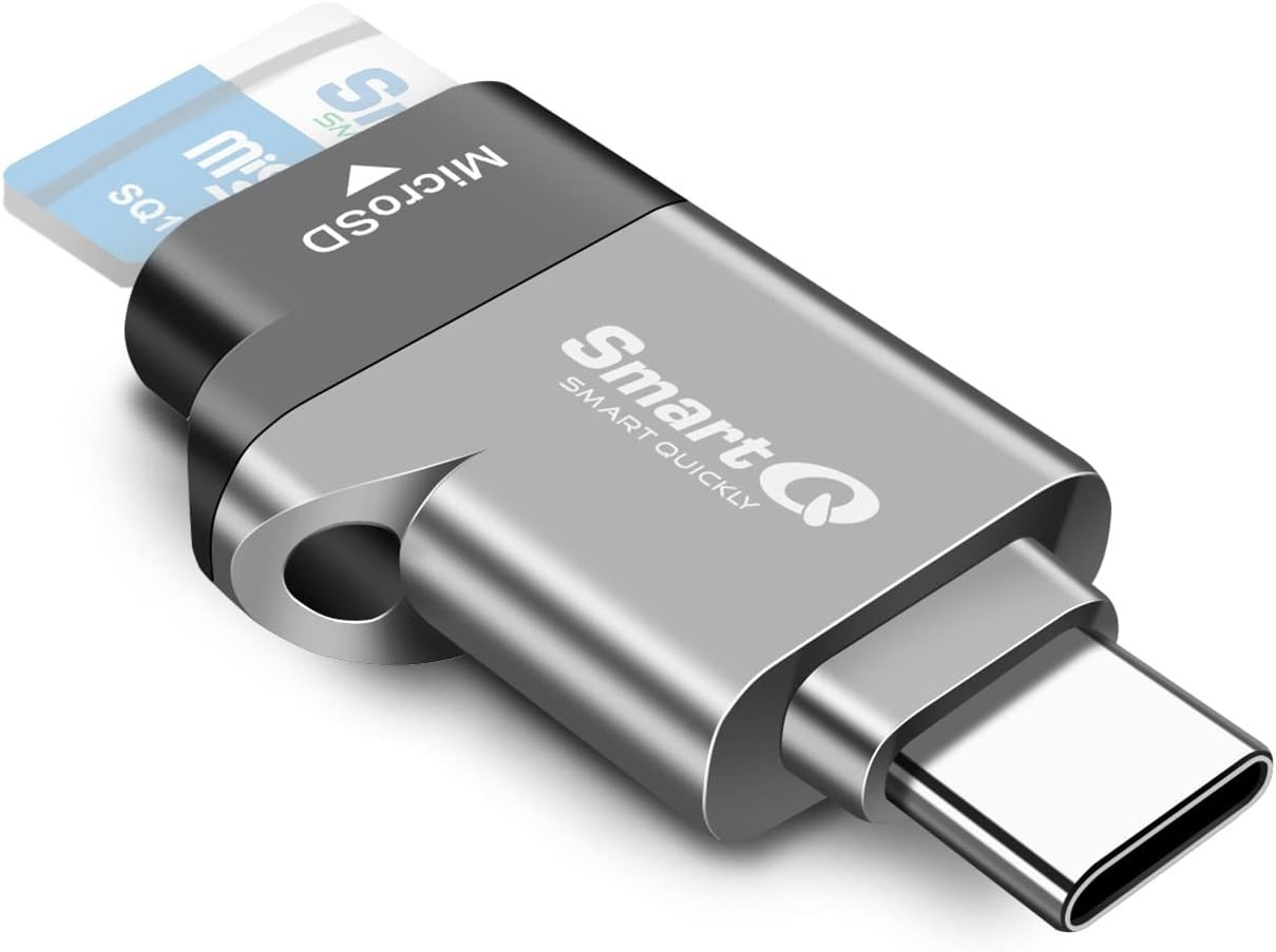 Versatile Type-C MicroSD Card Reader - Supports USB 3.0 & Fast Data Transfer