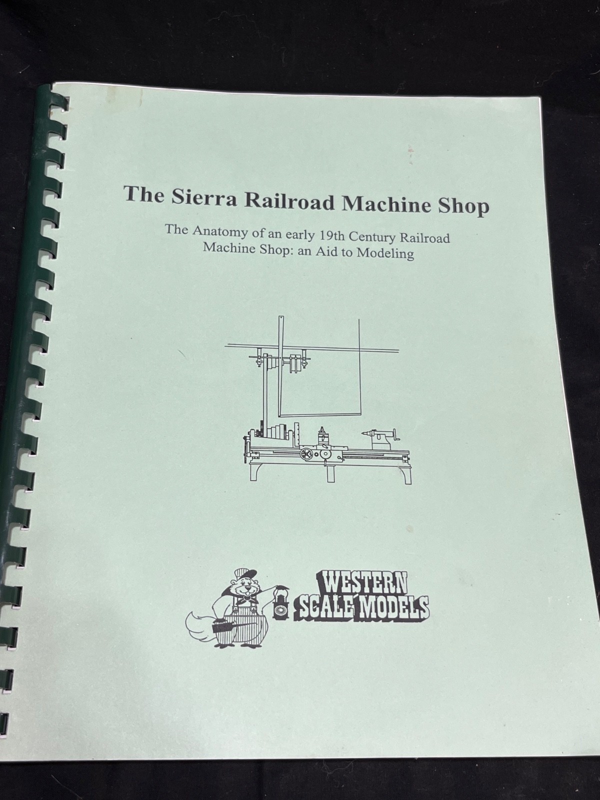 Sierra Railroad Machine Shop, Western Scale Models, In-depth Details, Shop Plans