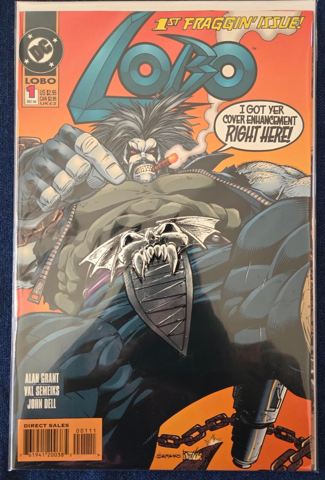 Lobo Issue #1 Dc Comics Foil Cover
