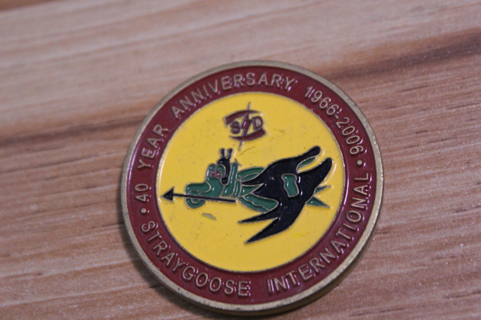 US Pacific Command Straygoose International 40 Year Anniversary Commemorative To