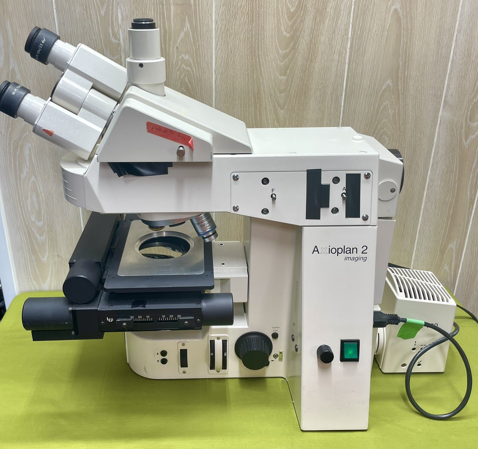 Carl Zeiss, Model Axioplan 2 Microscope, Hal 100 and a MAC5000 Control