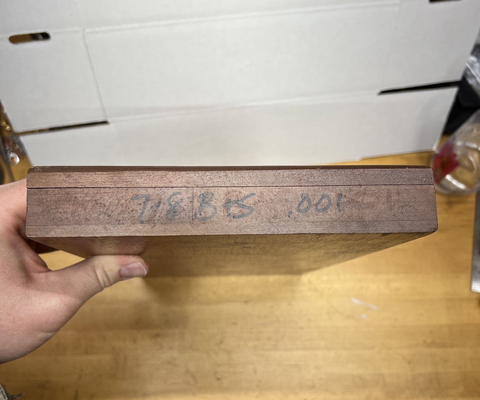 Brown & Sharpe Providence RI 7 8 outside micrometer MISSING PART #0667 Box