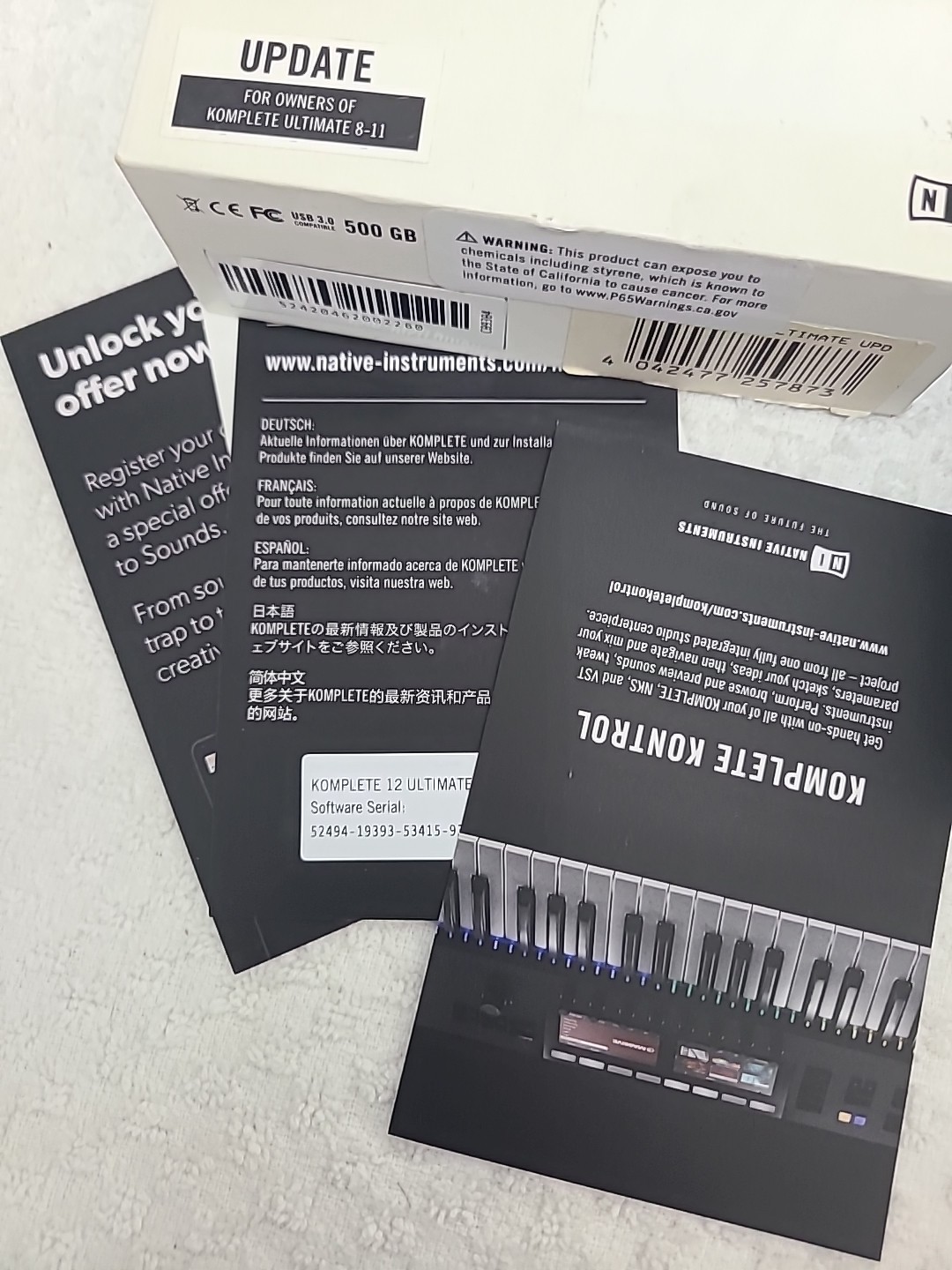 Untested Native Instruments Komplete 12 Ultimate Update for users of Parts