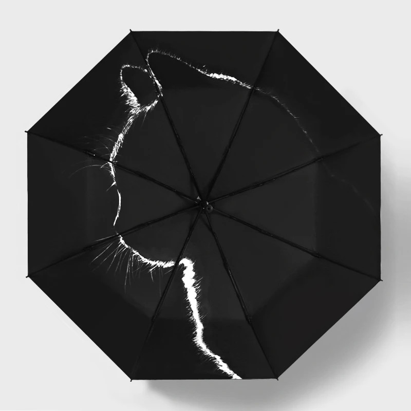 Shadow Umbrella UV Protection Sunshade Automatic Folding Umbrella Three-fo