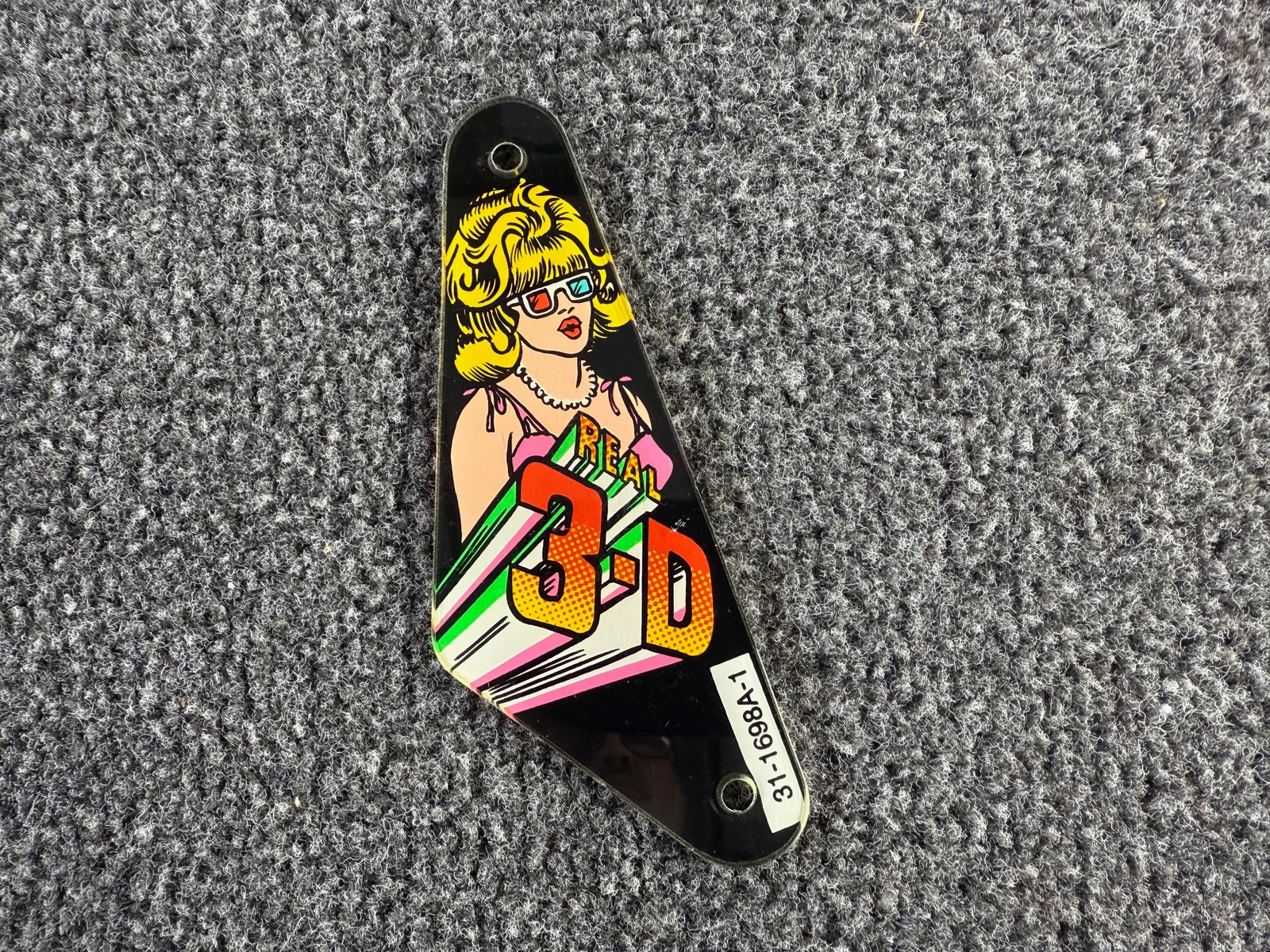 Bally Creature from the Black Lagoon Pinball Machine Plastic Slingshot NOS