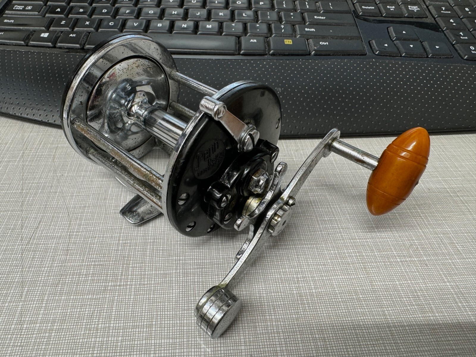 Vintage Penn No. 155 Fishing Reel Made in USA