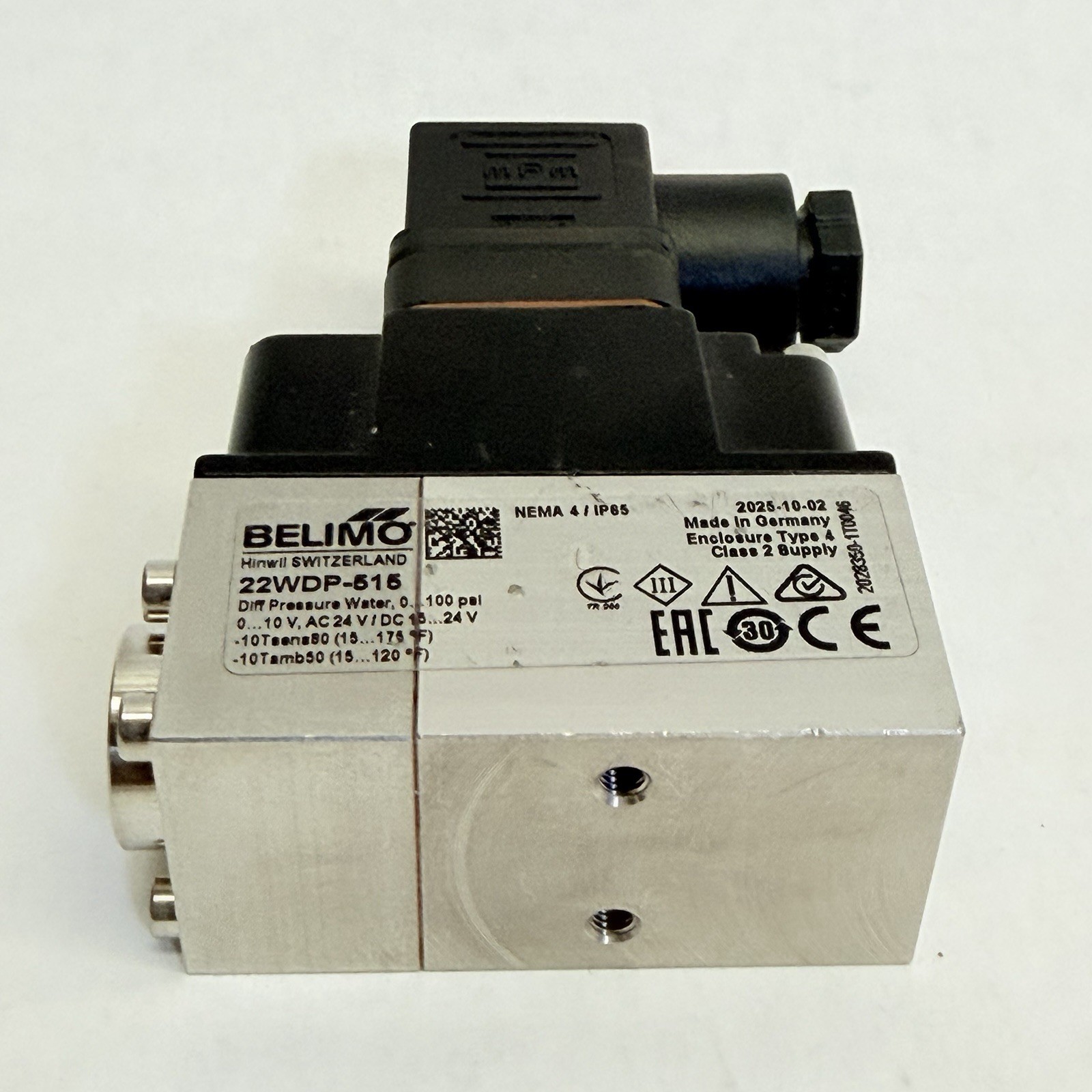 Belimo 22WDP-515 Differential Pressure Sensor Water