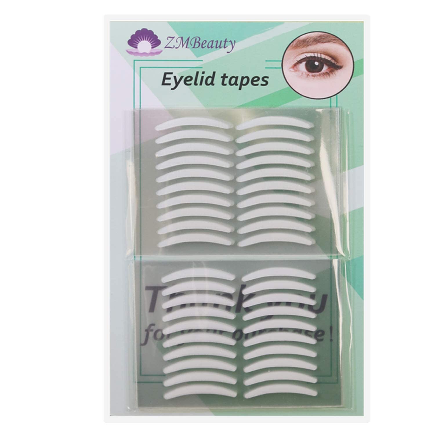 600pcs/300 Pairs Invisible Slim Single-Sided 300 Pair (Pack of 1), green