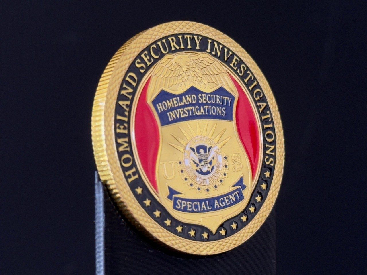 Home Land Security Investigations Special Agent Challenge Coin