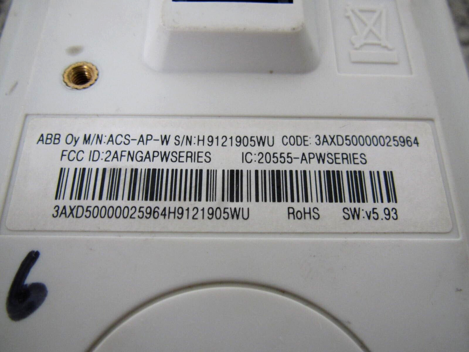 ABB ACS-AP-W Bluetooth AC Drive Control Panel / Keypad Used Free Shipping