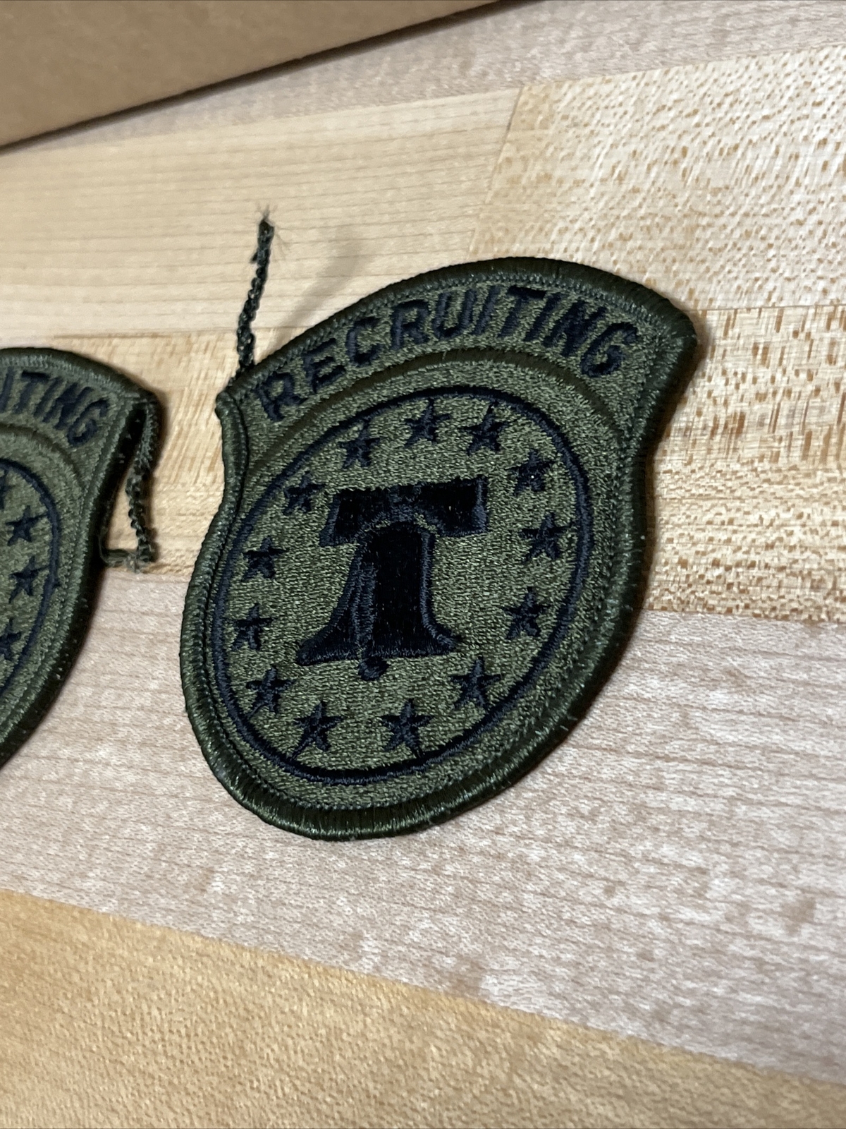 2 MILITARY PATCH US ARMY OCP MULTICAM HOOK & LOOP US ARMY RECRUITING COMMAND