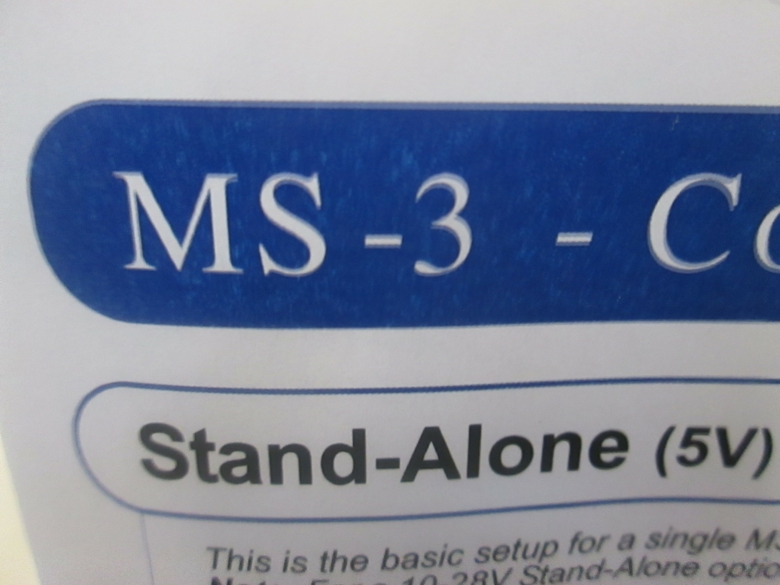 Microscan, Barcode Scanner, MS-3, FIS-0003-0155G, New