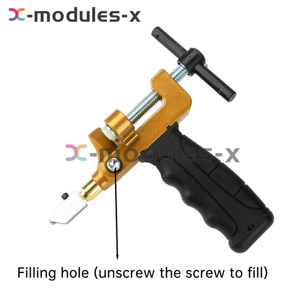 2 in 1 Tile Glass Cutter Professional Ceramic & Porcelain Cutting Hand Tool