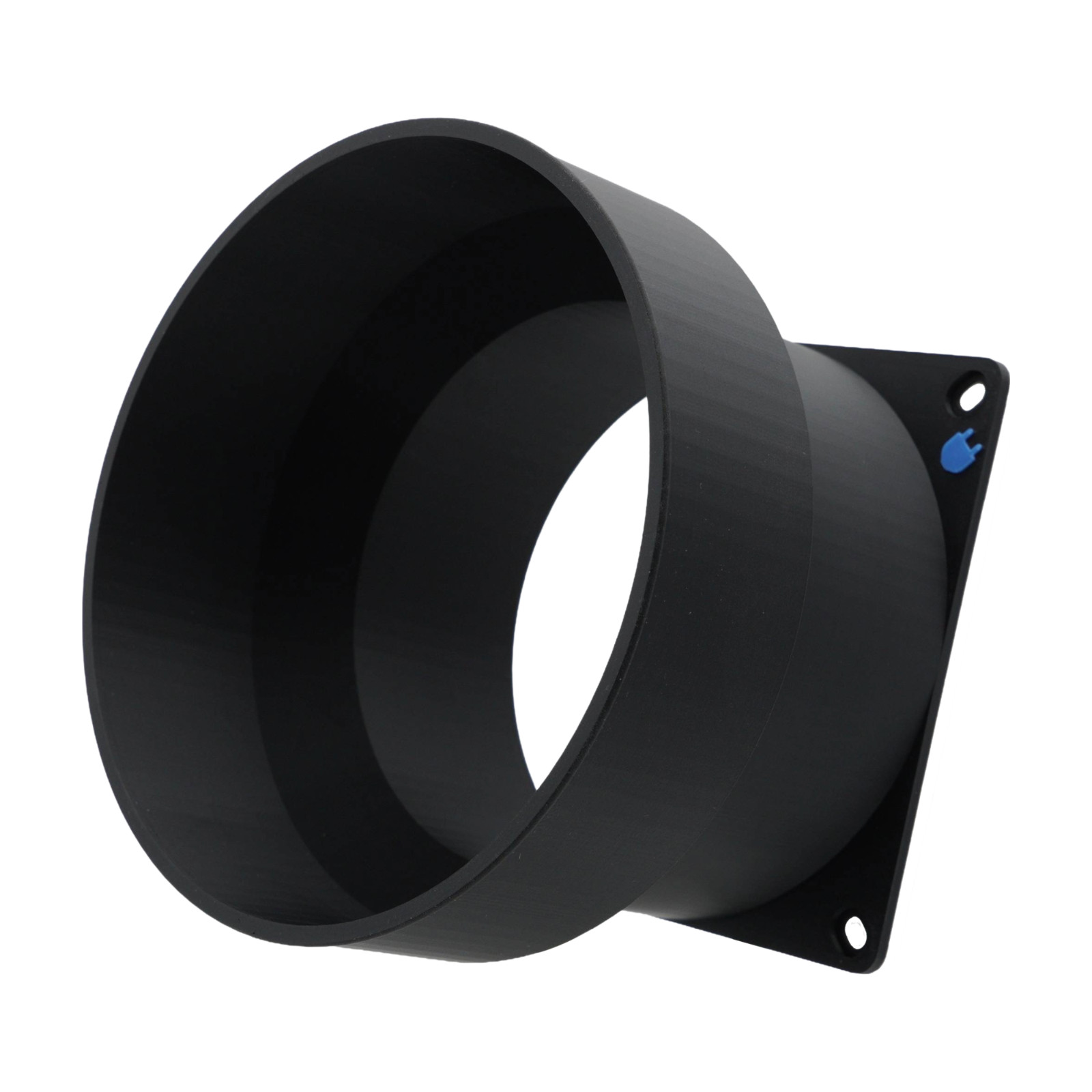 120mm to 6 inch Fan Duct Tall Centered Adapter Silencer Crypto ASIC Miner S9 L3