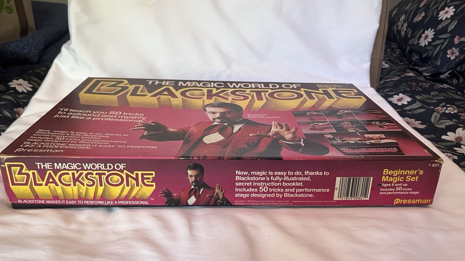 Pressman Blackstone Beginner's Magic Set 801 Ages 8+ 1983 Complete
