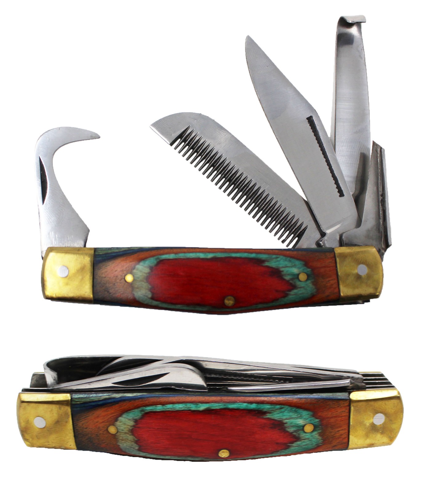 Set of 2 Horse Farrier Tool Hoof Comb Pick Grooming Multi Purpose Horseman's