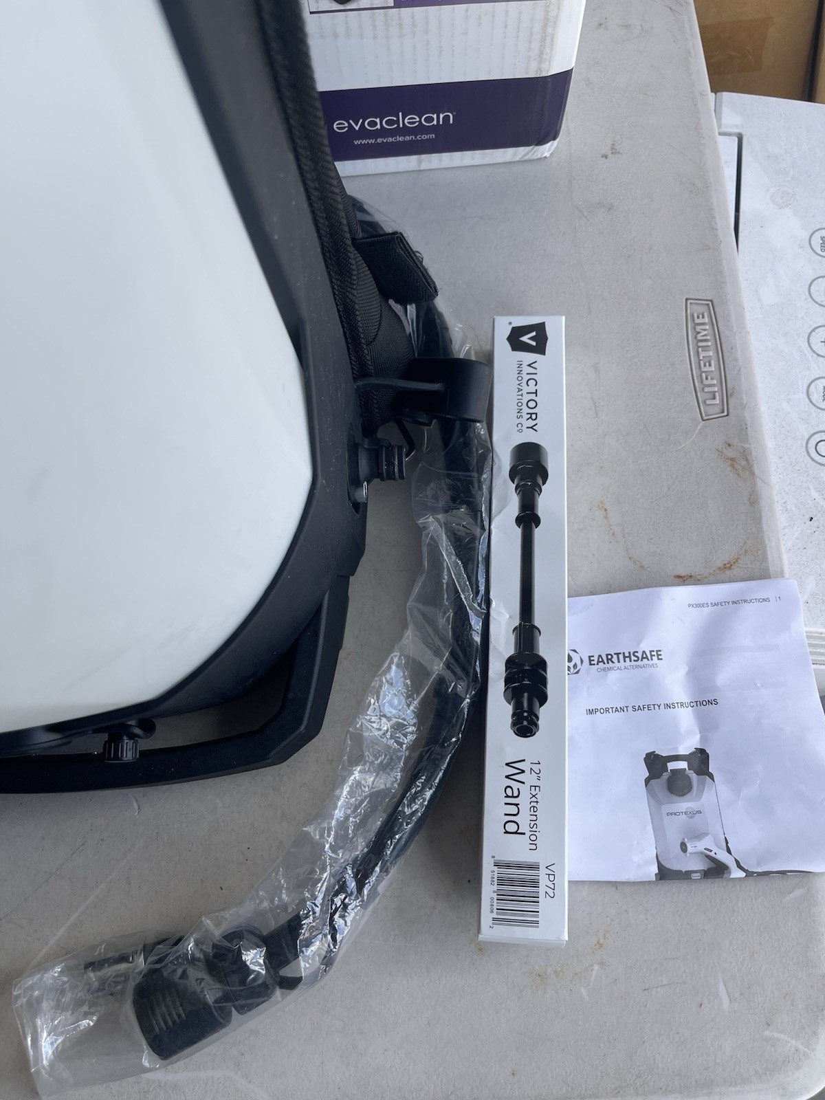 Evaclean Protexus PX300ES Cordless Electrostatic Backpack Sprayer