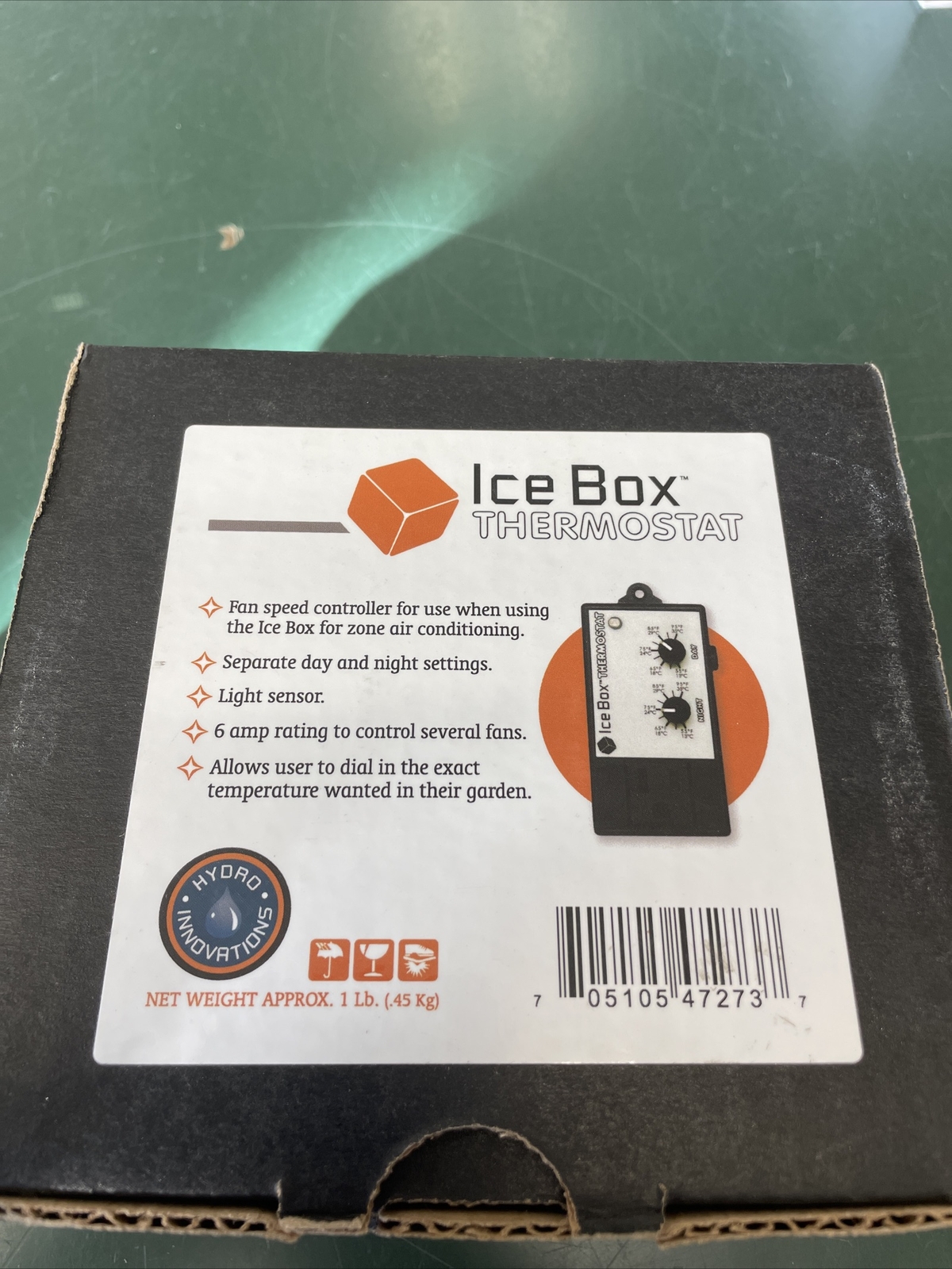 Hydro Innovations Ice Box Thermostat Garden Temperature Control ICT-1