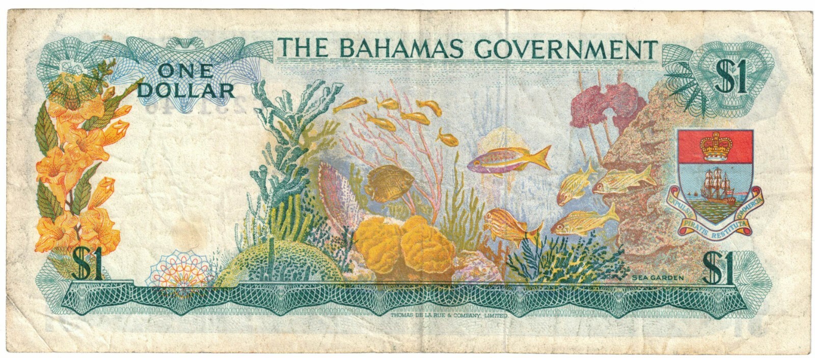 Bahamas 1965 1 Dollar