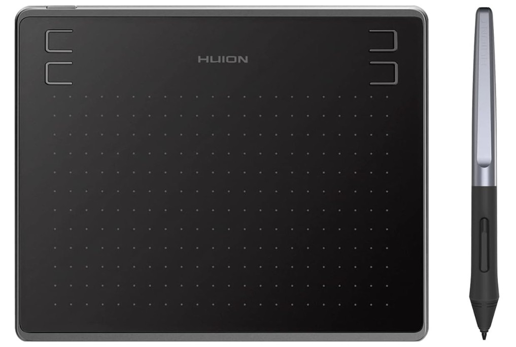 HUION HS64 Graphics Tablets Battery Free Windows/macOS/Android Supported 8192