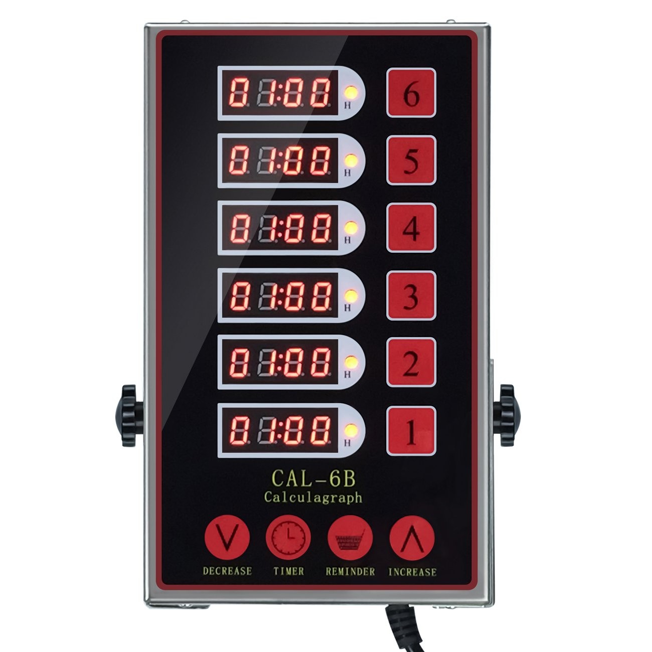 Best Precision Kitchen Timers for Cooking 6 Channel Commercial Timer Restaurant